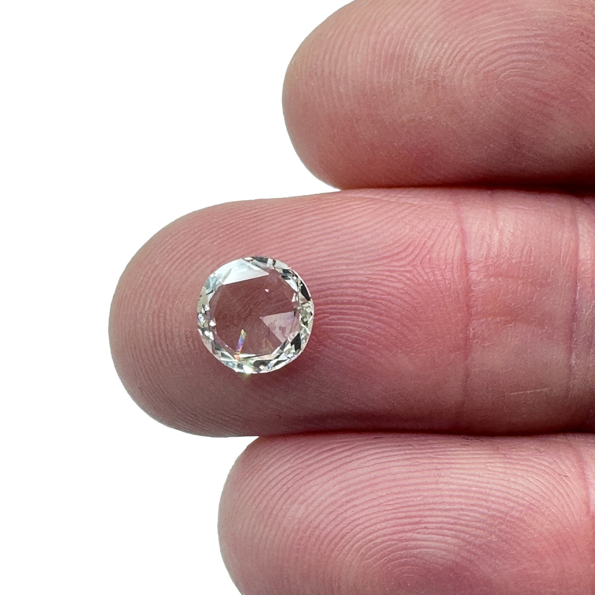 1.19ct | H/SI2 Round Shape Rose Cut Diamond (IGI) - Modern Rustic Diamond