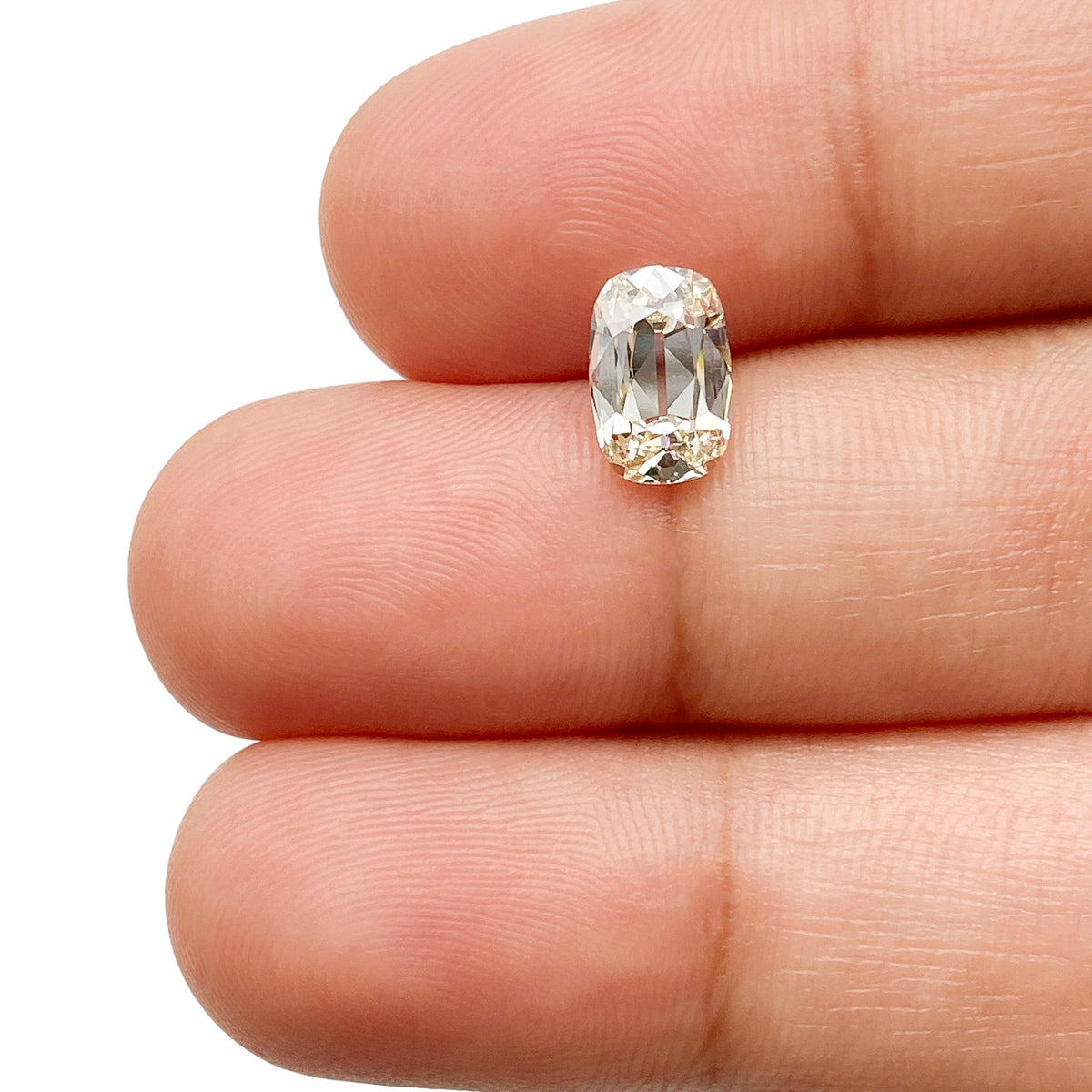 1.19ct | N/SI1 Cushion Shape Old Mine Cut Diamond (GIA) - Modern Rustic Diamond