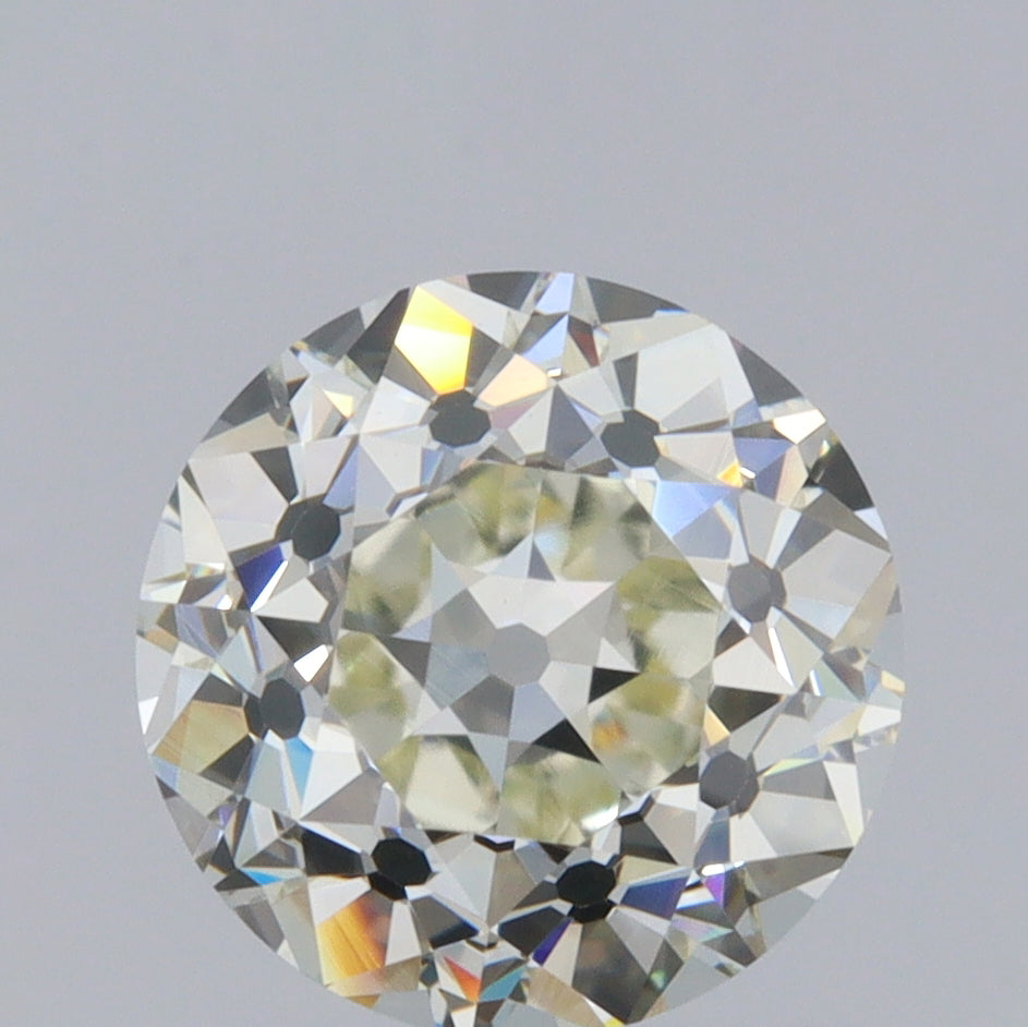 1.19ct | O-P/VS2 Round Shape Old European Cut Diamond (GIA) - Modern Rustic Diamond
