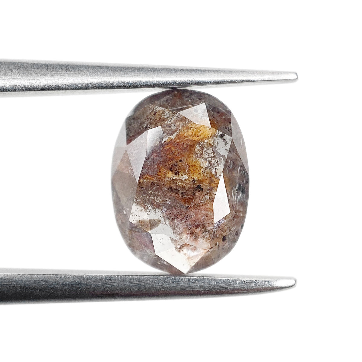 1.19ct | Rustic  Oval Shape Rose Cut Diamond - Modern Rustic Diamond