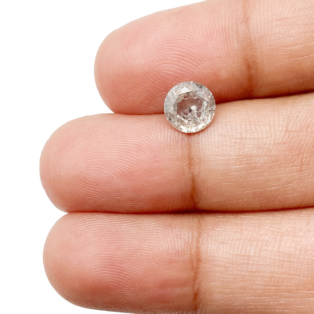 1.19ct | Rustic Round Shape Brilliant Cut Diamond - Modern Rustic Diamond