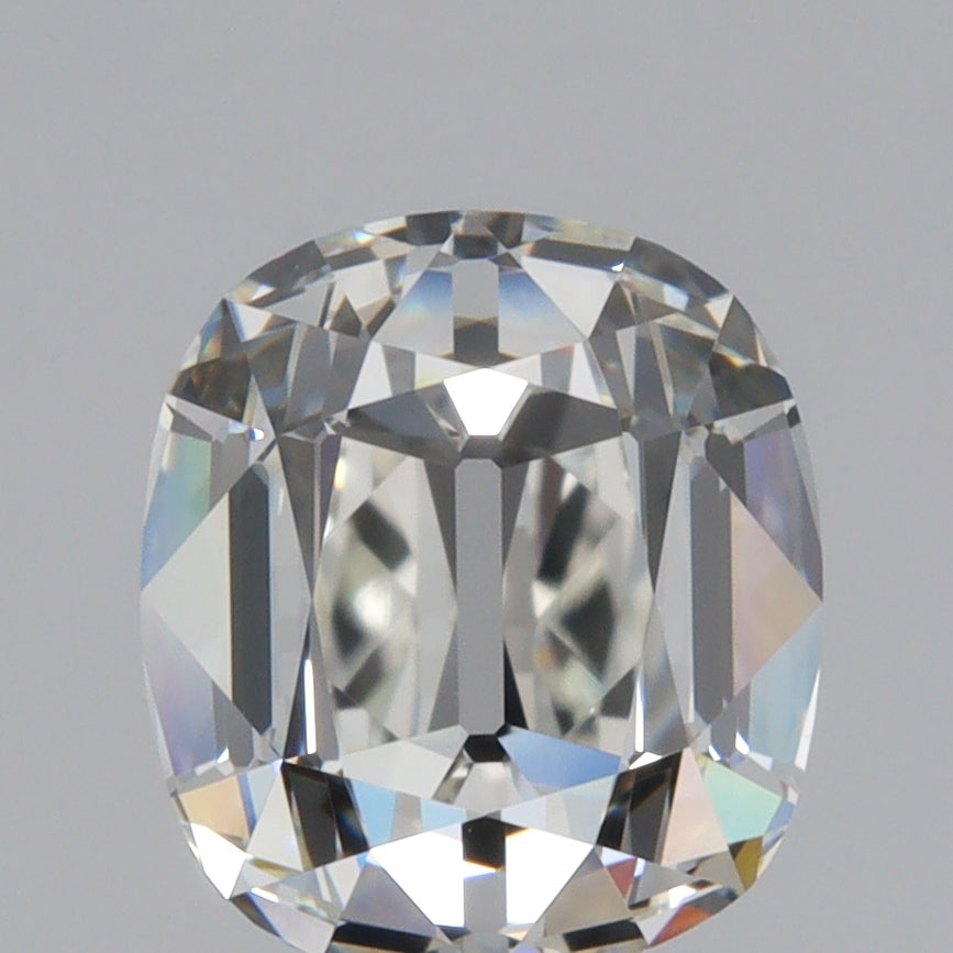2.02ct | H/VVS2 Cushion Shape Old Mine Cut Diamond (GIA) - Modern Rustic Diamond