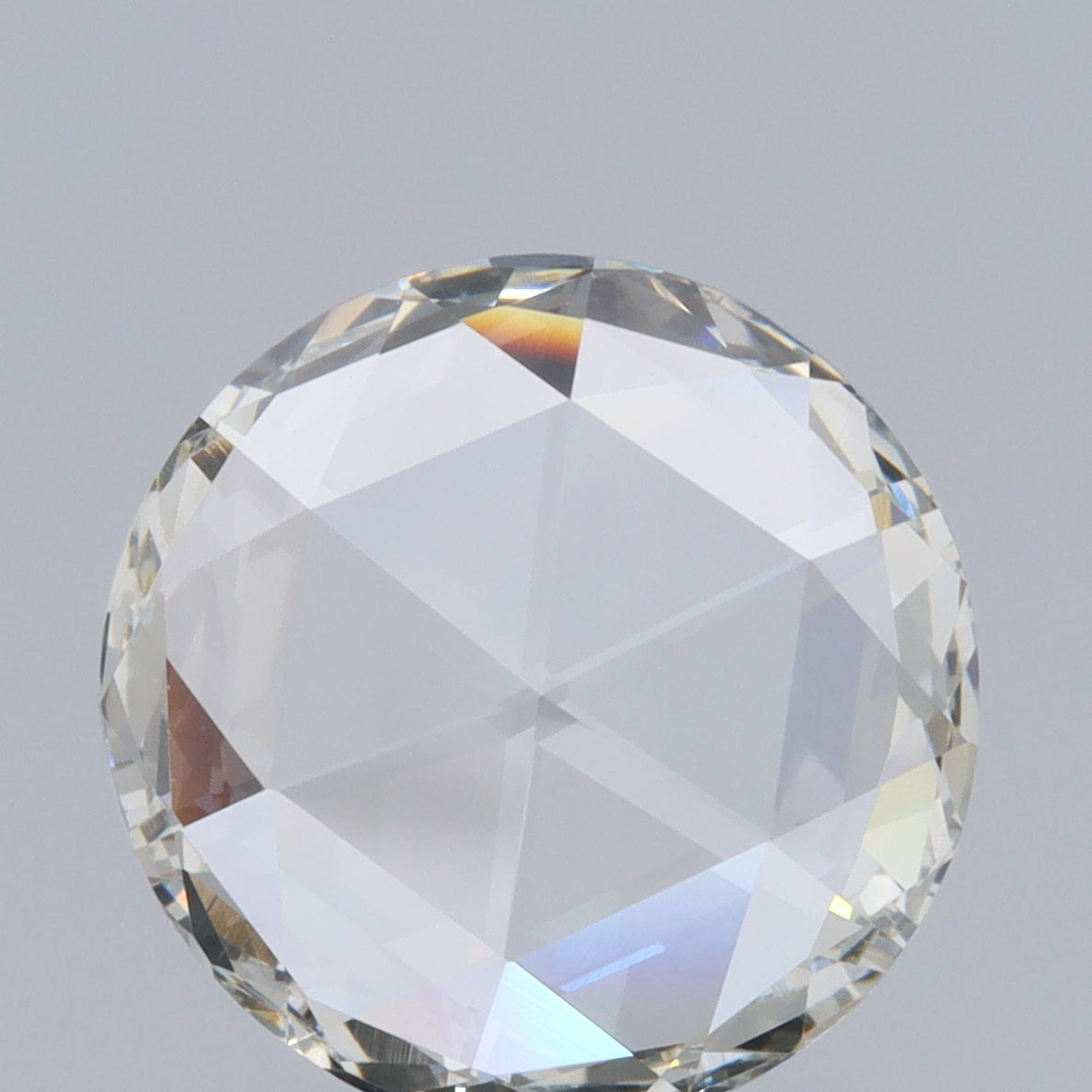1.09ct | L/SI1 Round Shape Rose Cut Diamond (GIA) - Modern Rustic Diamond