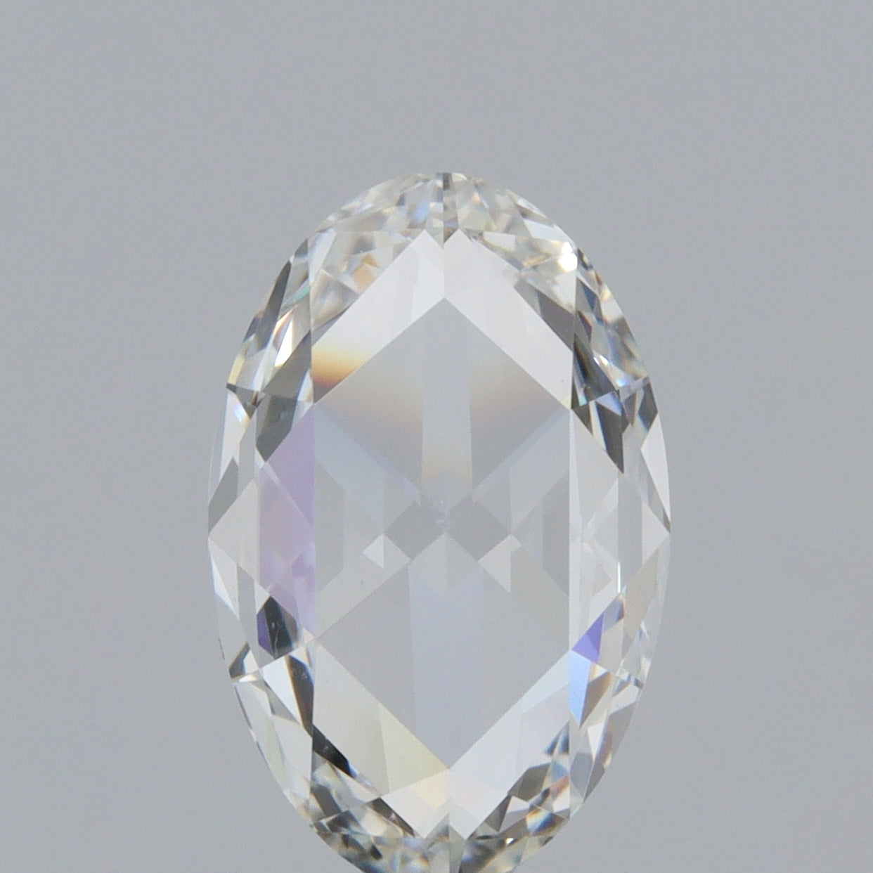 0.55ct | G/VVS1 Oval Shape Rose Cut Diamond - Modern Rustic Diamond