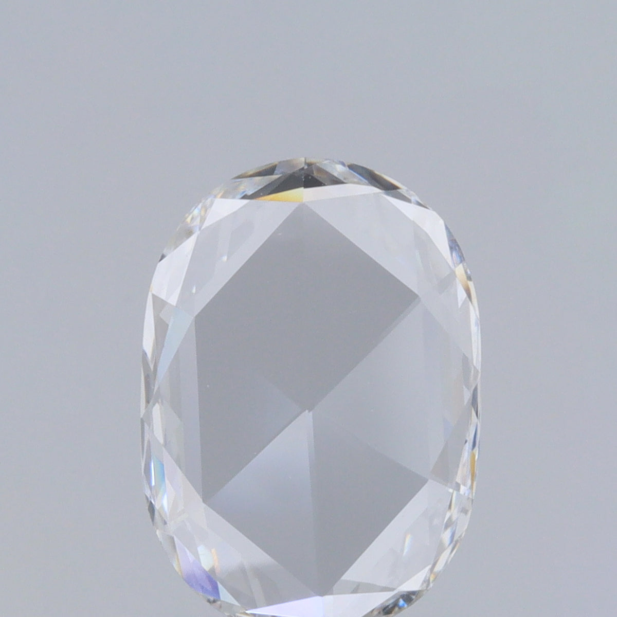 0.57ct | G-H/VS Oval Shape Rose Cut Diamond - Modern Rustic Diamond