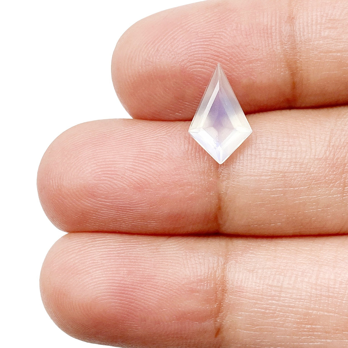1.20ct | Kite Shape Step Cut Moonstone-Modern Rustic Diamond