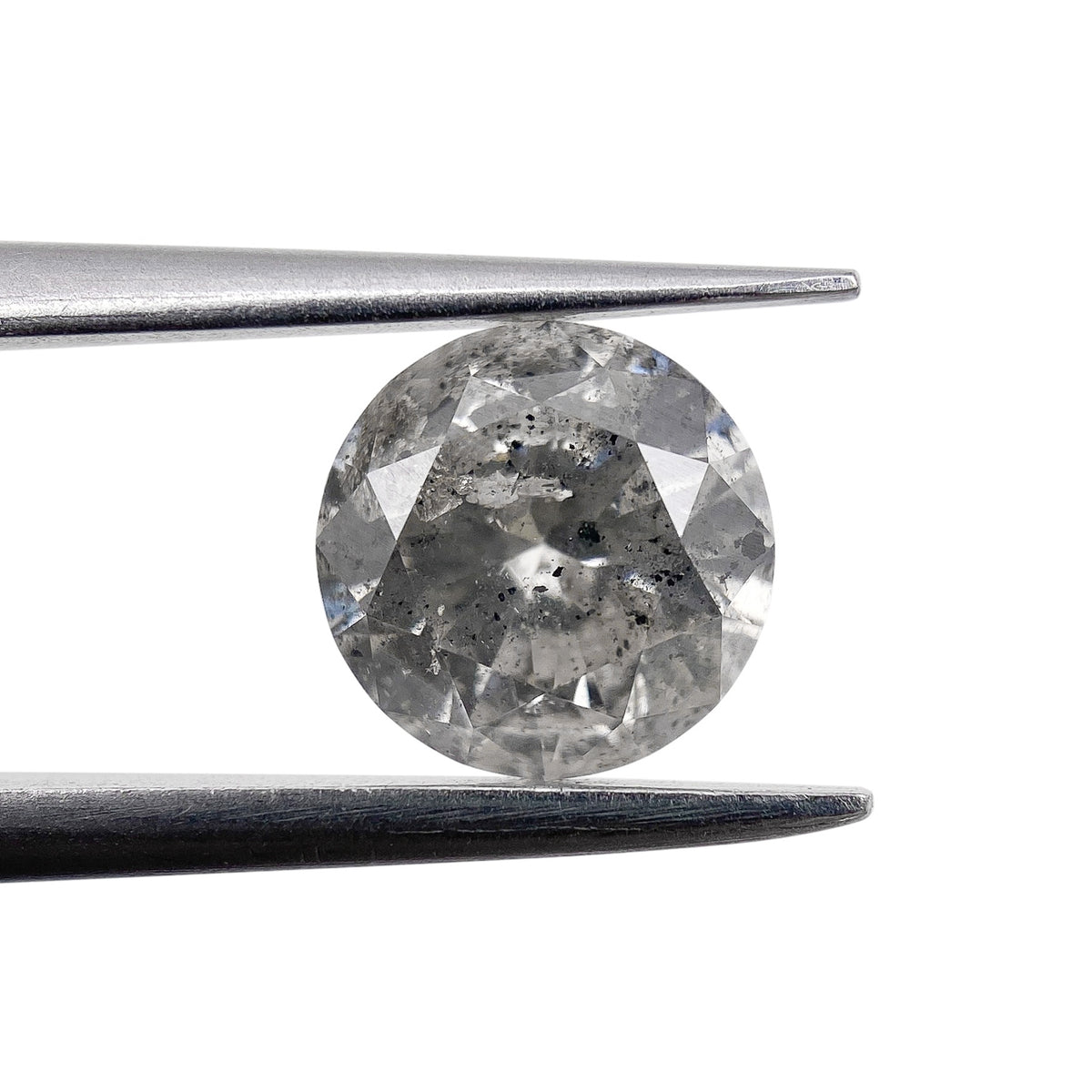 1.20ct | Rustic Round Shape Brilliant Cut Diamond - Modern Rustic Diamond