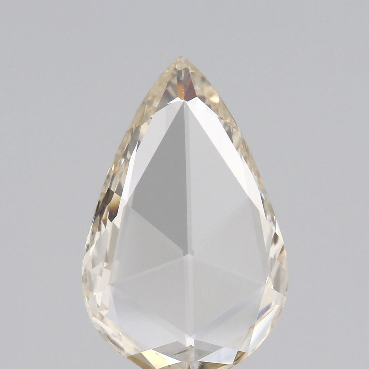 0.95ct | Champagne VVS Pear Shape Rose Cut Diamond