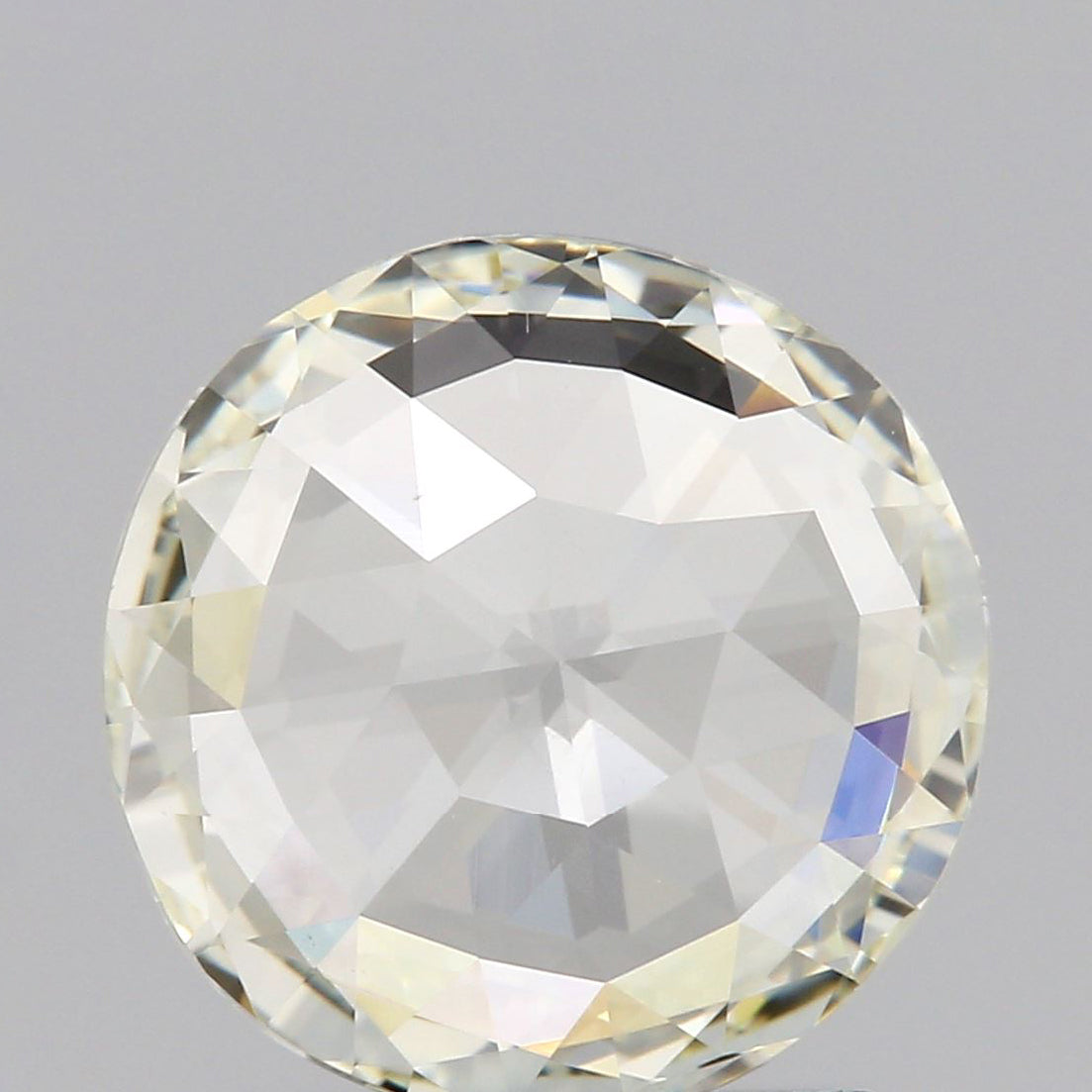 1.21ct | Light Color VVS Round Shape Rose Cut Diamond - Modern Rustic Diamond