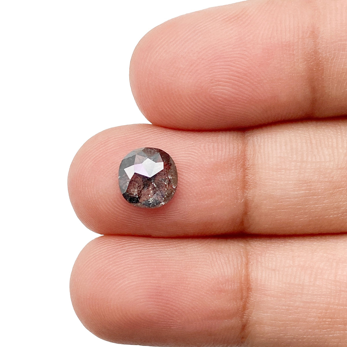 1.21ct | Rustic Cushion Shape Rose Cut Diamond - Modern Rustic Diamond