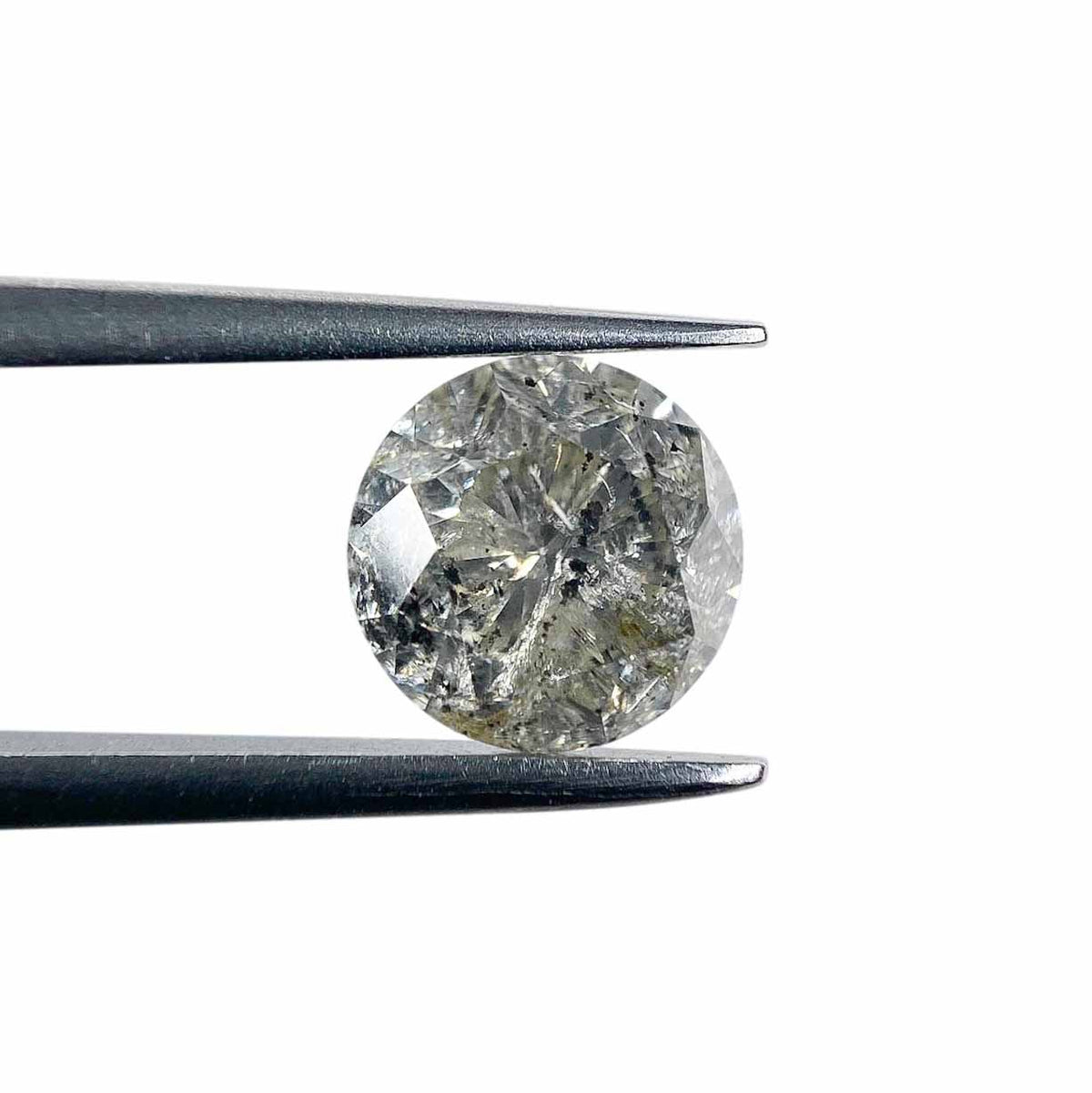 1.21ct | Rustic Round Shape Brilliant Cut Diamond - Modern Rustic Diamond