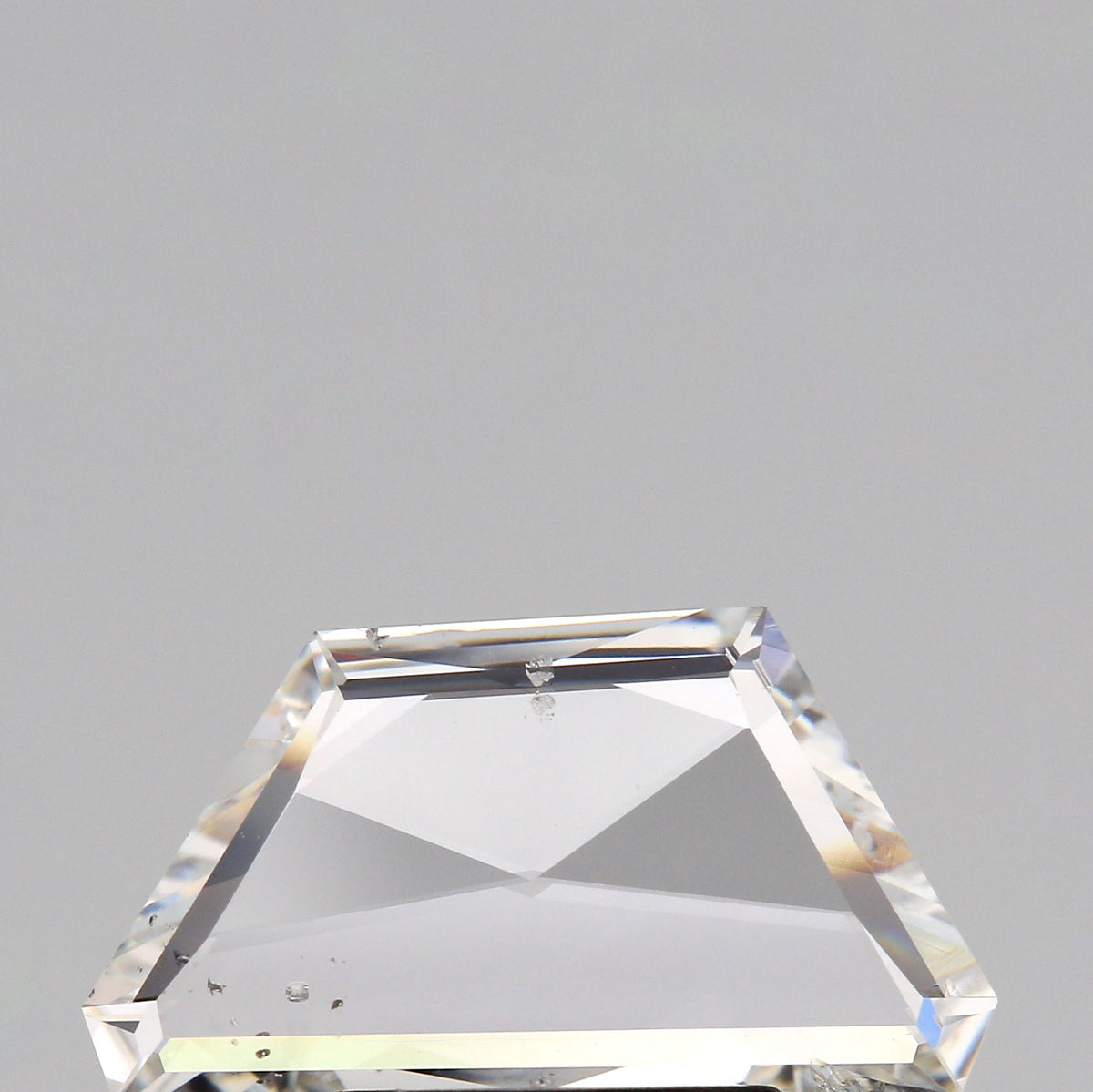 1.00ct | F-G/SI Trapezoid Shape Rose Cut Diamond - Modern Rustic Diamond