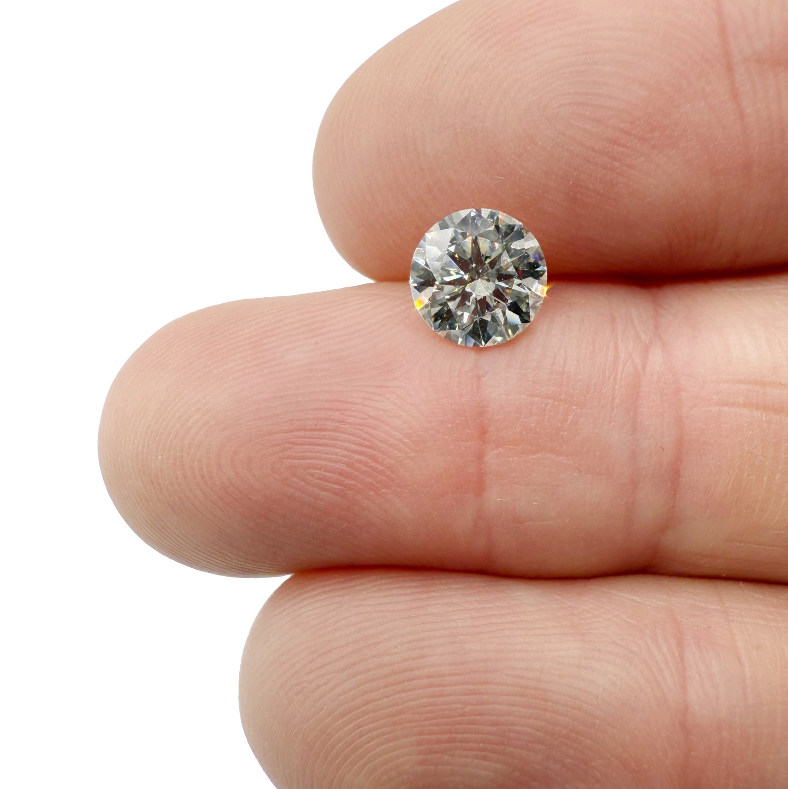 1.22ct | M/VS1 Round Shape Brilliant Cut Diamond (GIA) - Modern Rustic Diamond