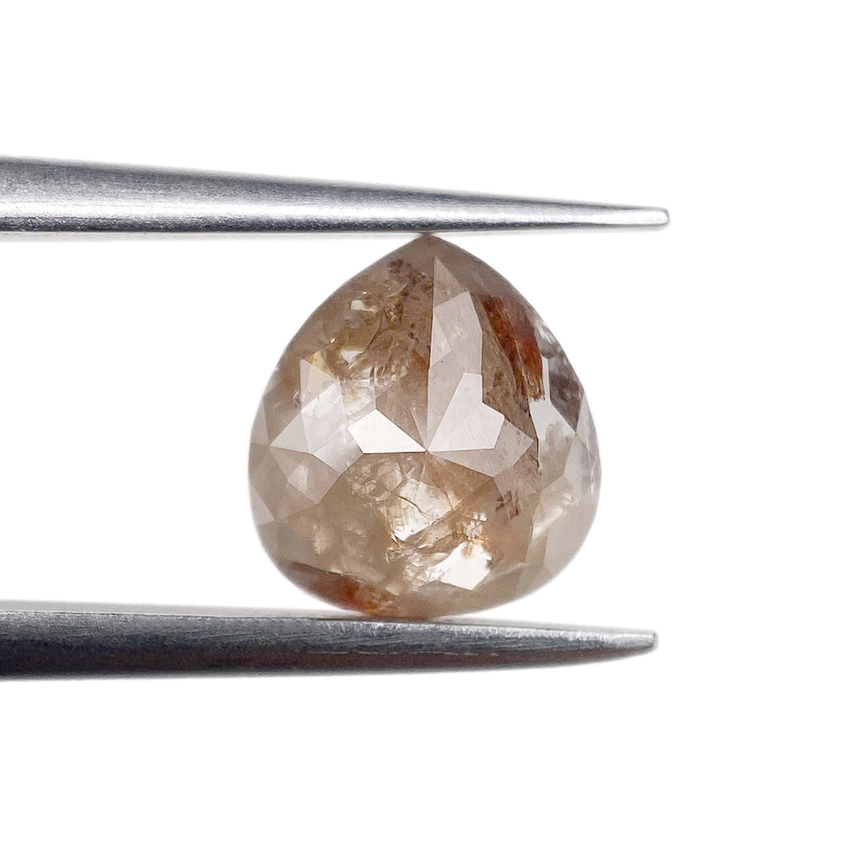 1.22ct | Rstc/ Pear Shape Rose Cut Diamond - Modern Rustic Diamond