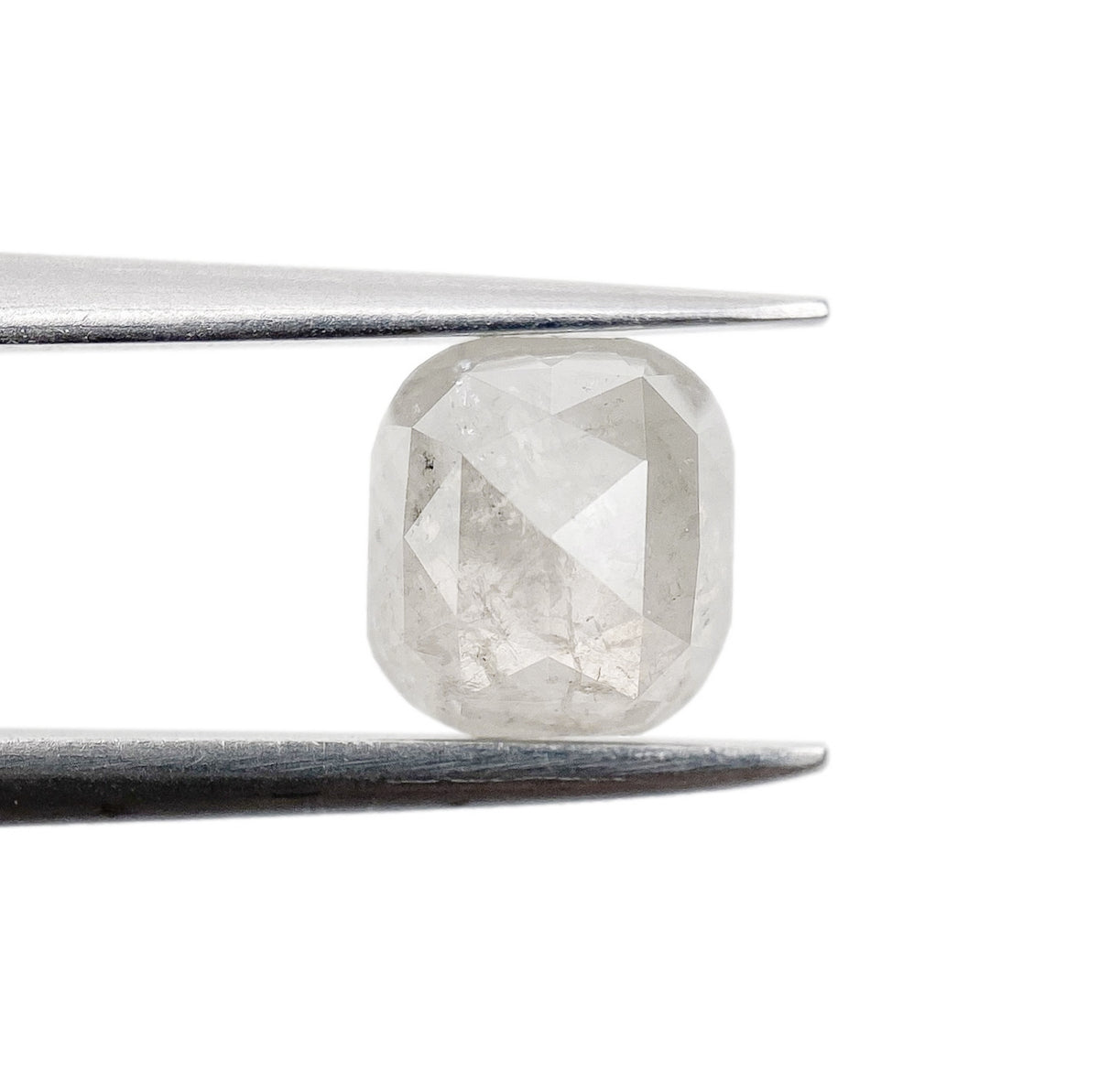 1.22ct | Rustic  Cushion Shape Rose Cut Diamond - Modern Rustic Diamond