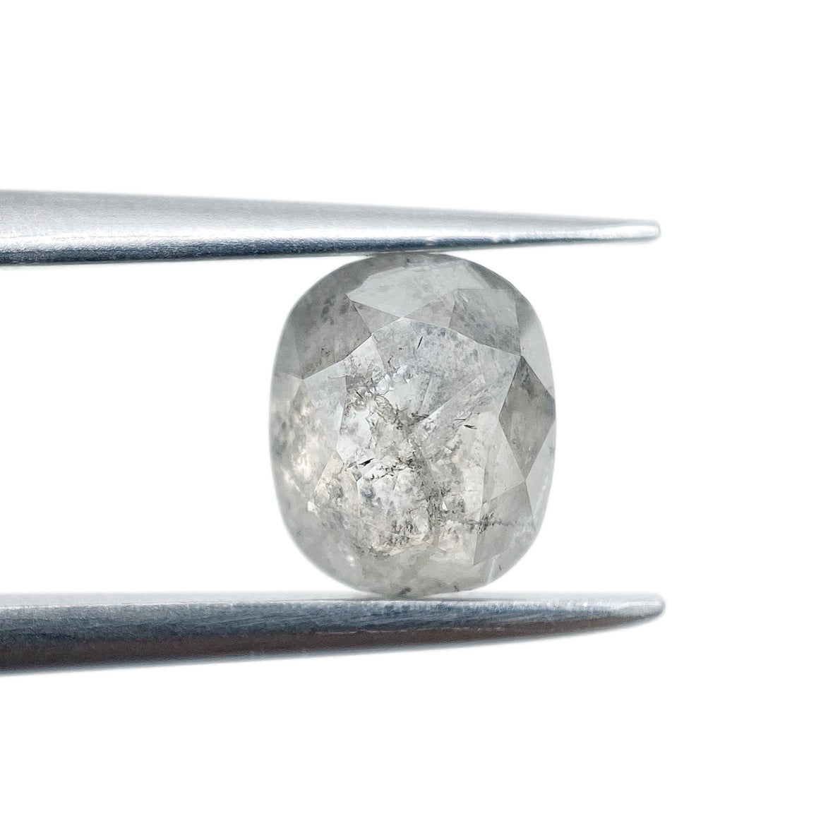 1.22ct | Rustic  Cushion Shape Rose Cut Diamond - Modern Rustic Diamond