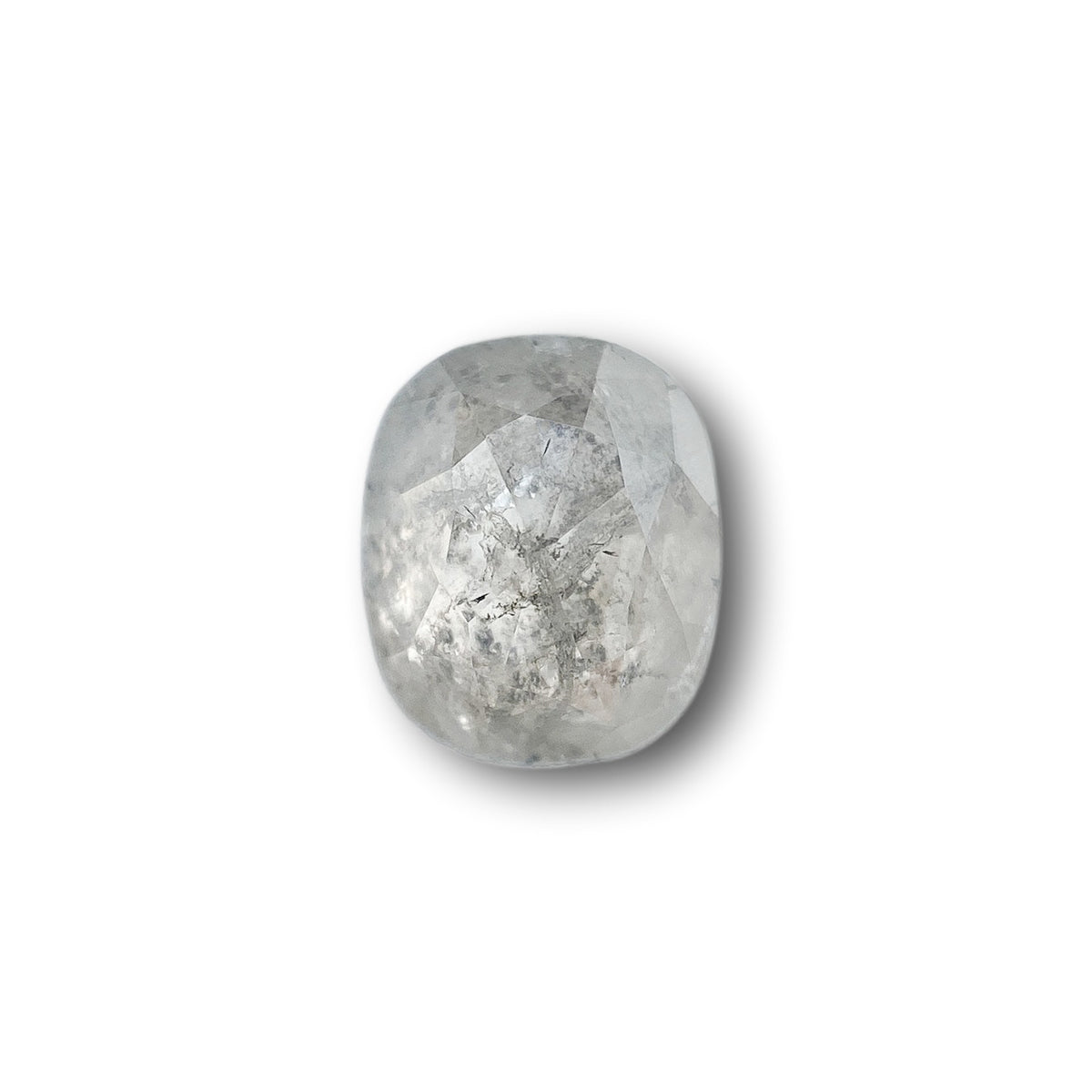 1.22ct | Rustic  Cushion Shape Rose Cut Diamond - Modern Rustic Diamond