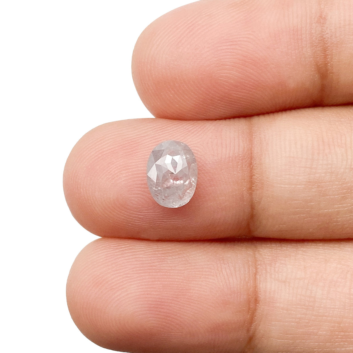 1.22ct | Rustic Oval Shape Rose Cut Diamond - Modern Rustic Diamond