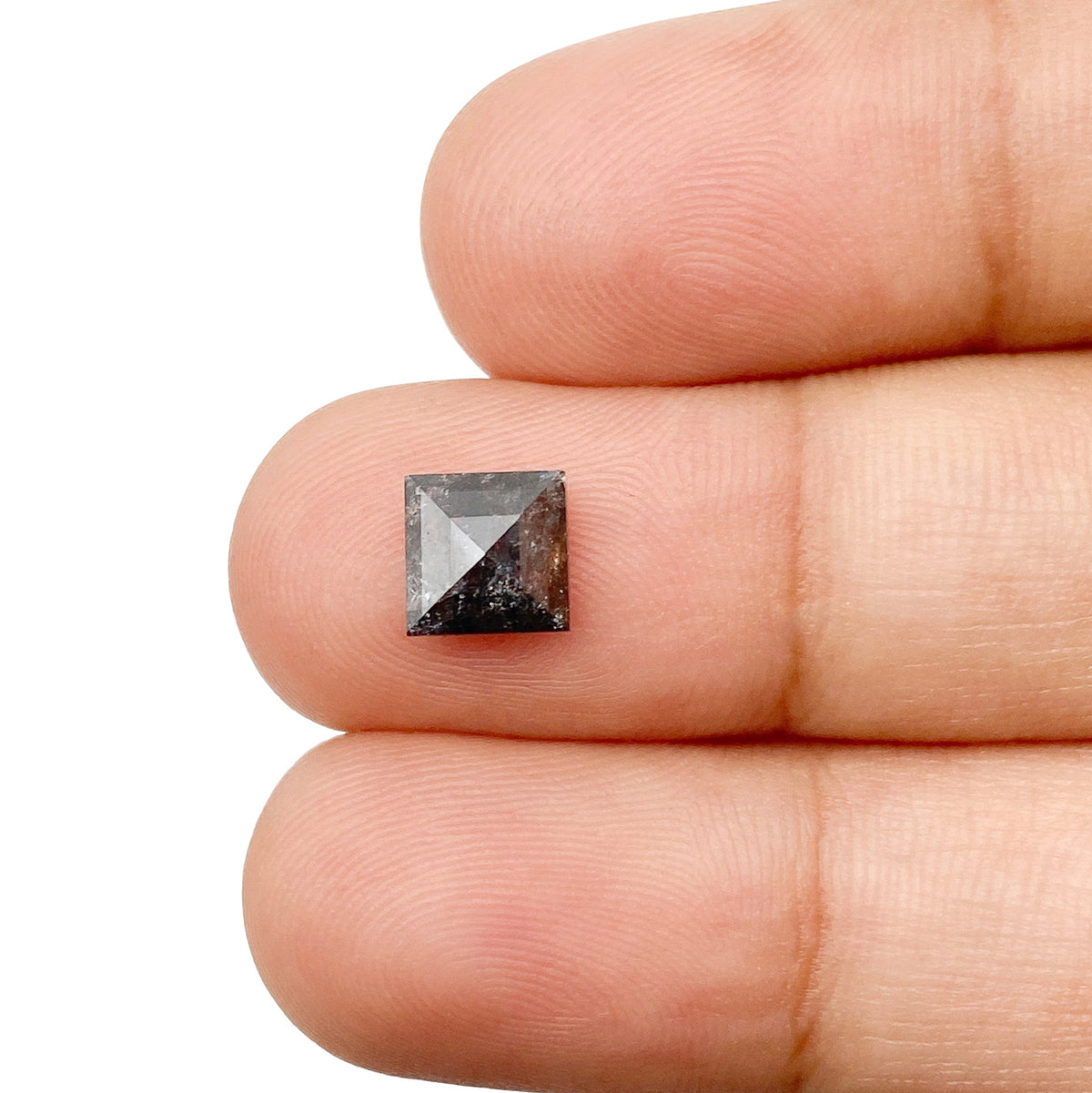 1.22ct | Rustic/ Square Shape Step Cut Diamond - Modern Rustic Diamond