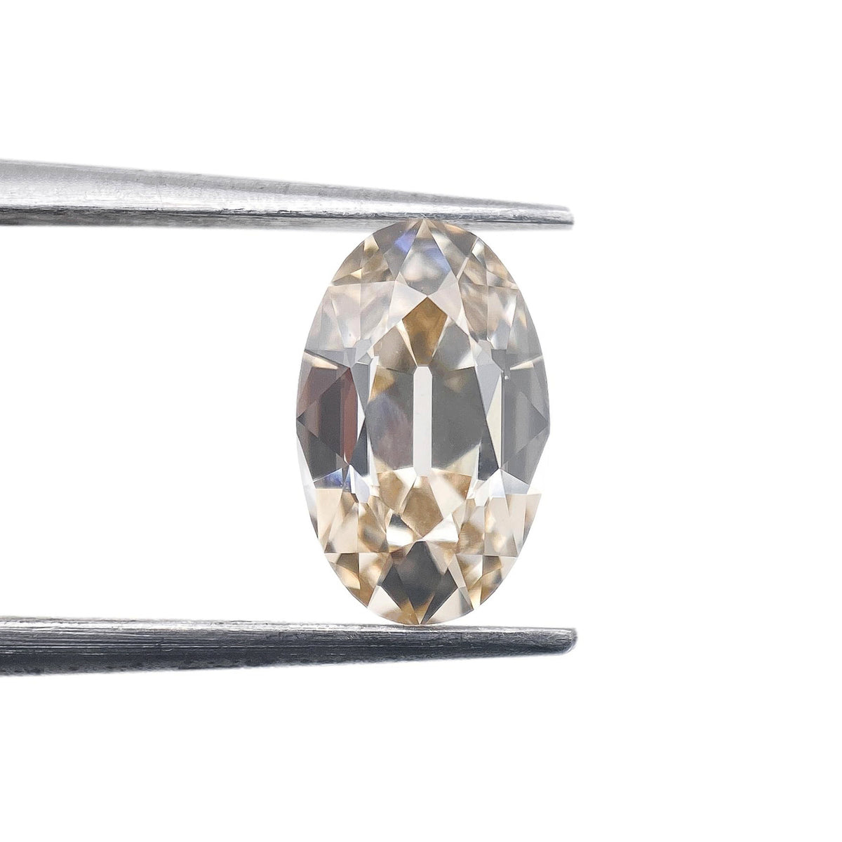 1.22ct | U-V/VS1 Oval Shape Old Mine Cut Diamond (GIA) - Modern Rustic Diamond