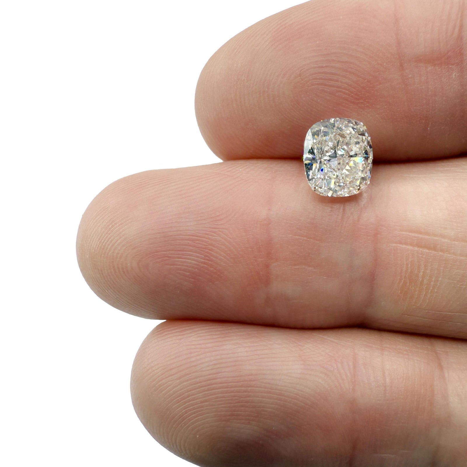 1.22ct | Yellow VS1 Cushion Shape Brilliant Cut Diamond (EGL USA) - Modern Rustic Diamond
