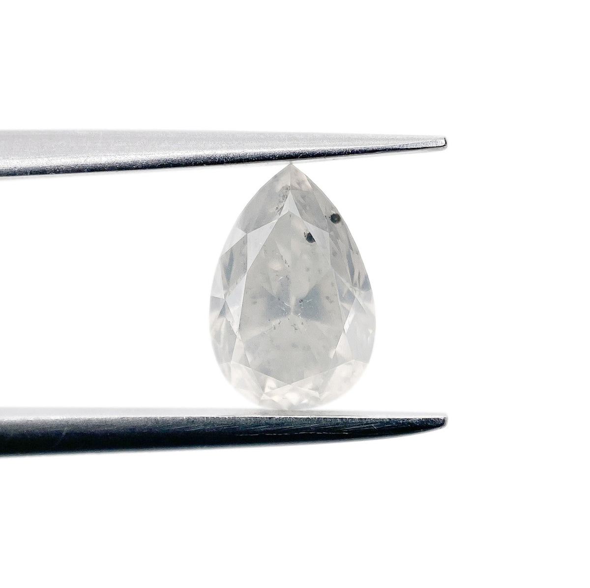 1.24ct | Rustic Pear Shape Brilliant Cut Diamond - Modern Rustic Diamond