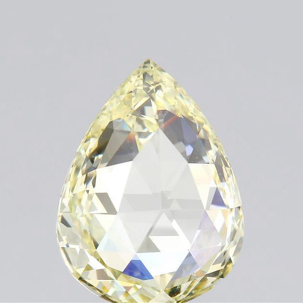 2.19ct | Fancy Light Yellow SI1 Pear Shape Rose Cut Diamond (GIA)