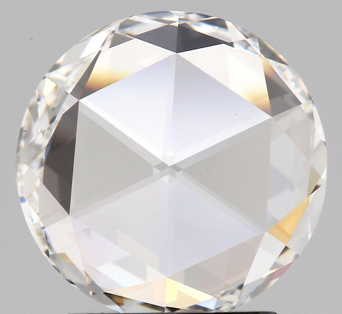1.25ct | G/VVS2 Round Shape Rose Cut Diamond-Modern Rustic Diamond