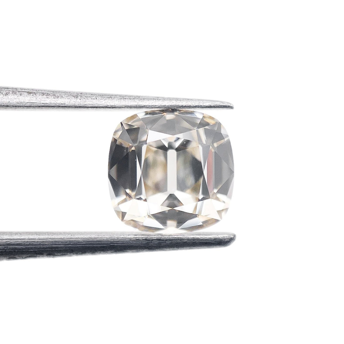 1.25ct | N/VS1 Cushion Shape Old Mine Cut Diamond (GIA) - Modern Rustic Diamond