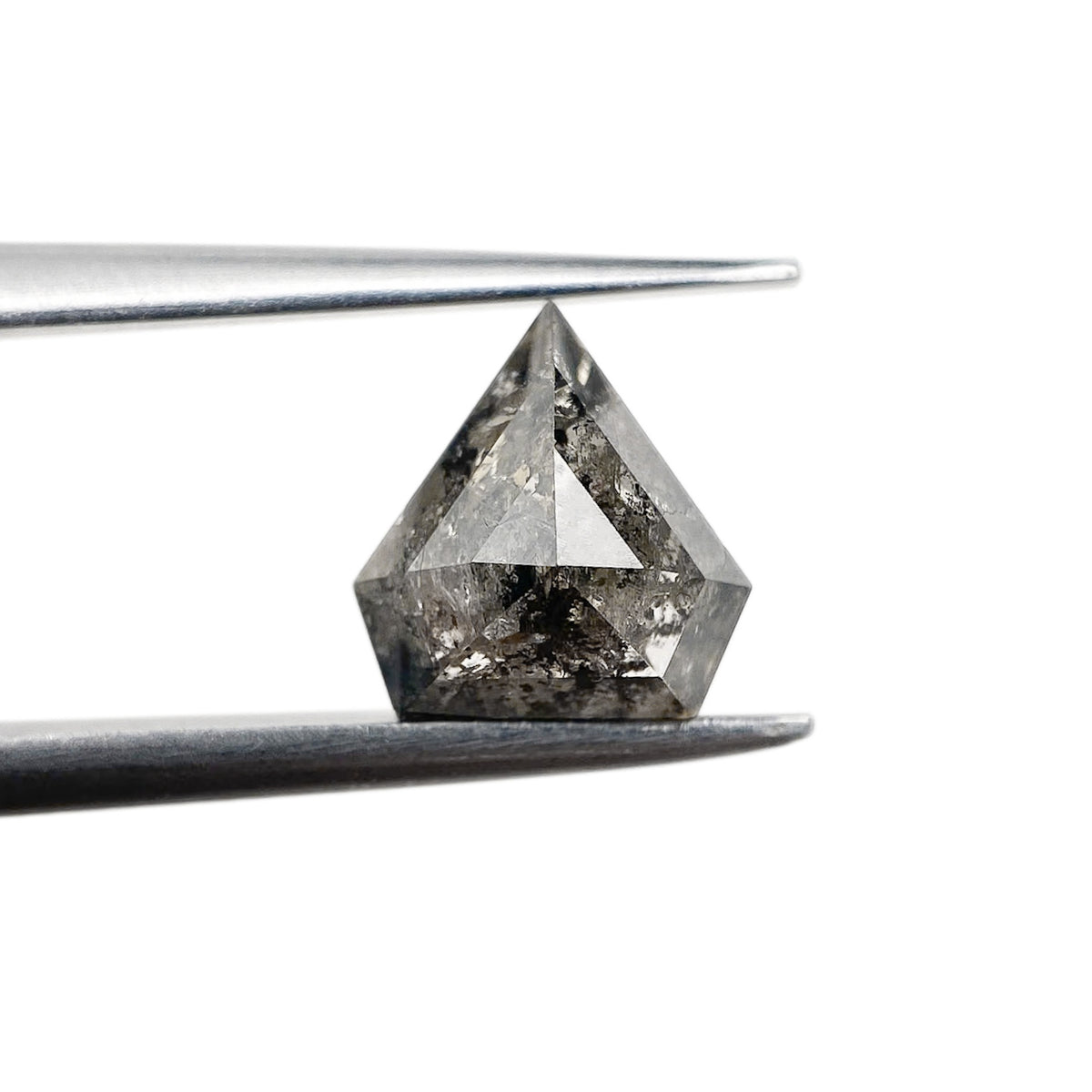 1.25ct | Rustic  Shield Shape Step Cut Diamond - Modern Rustic Diamond