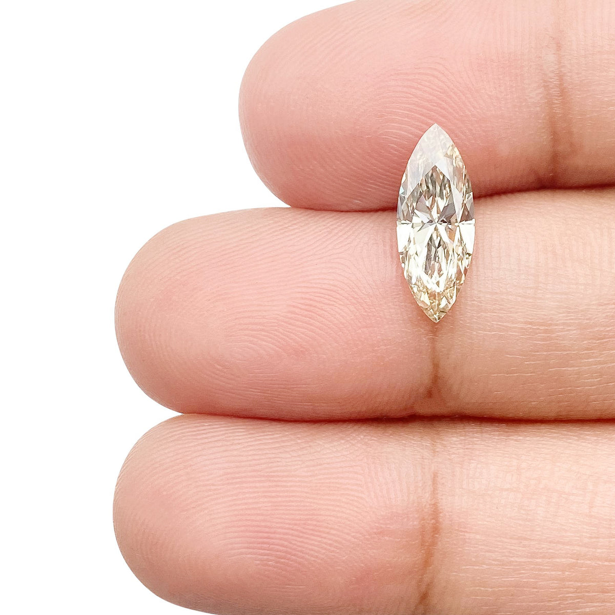 1.25ct | W-X/VS2 Marquise Shape Brilliant Cut Diamond (GIA) - Modern Rustic Diamond