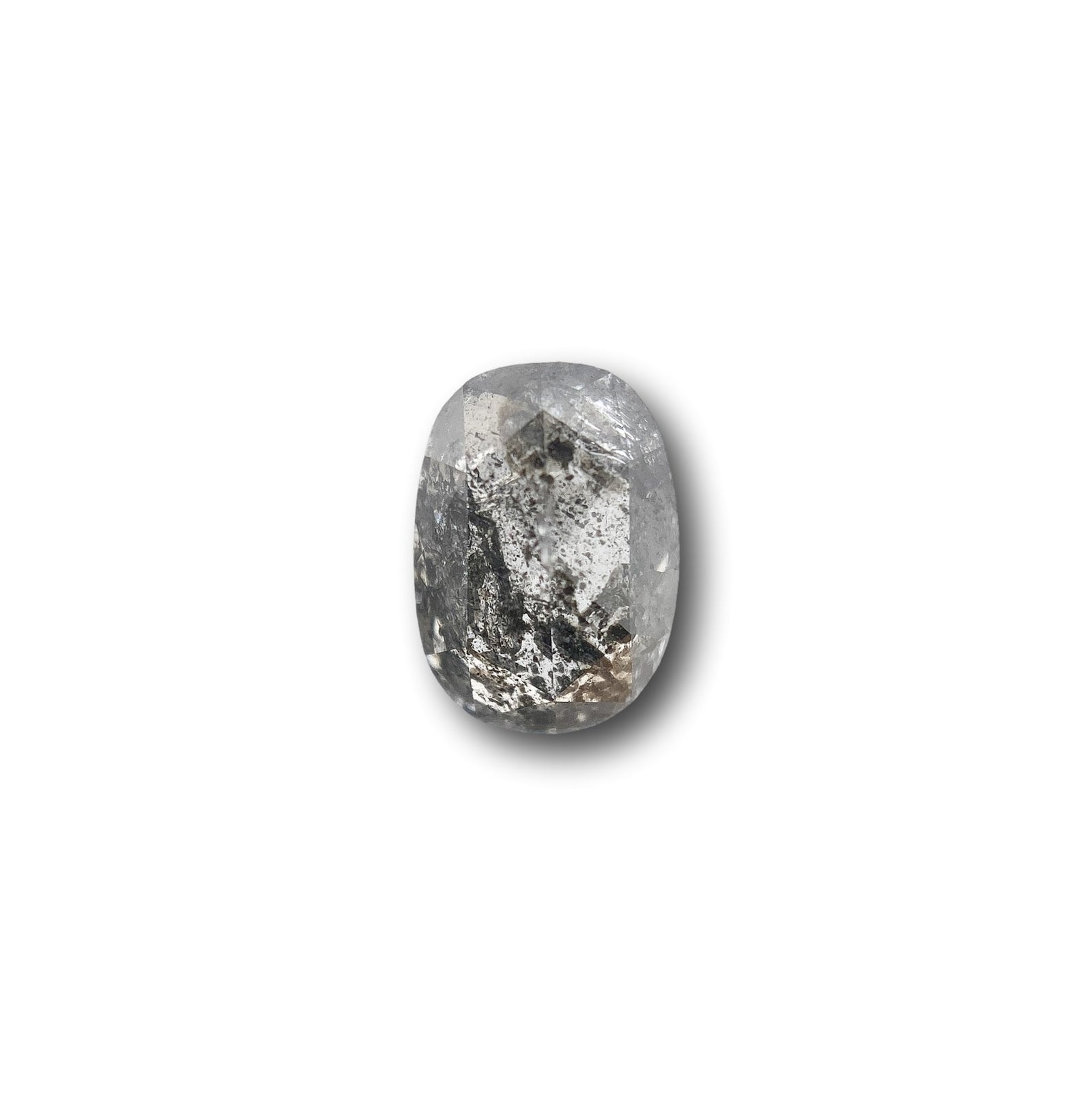 1.00ct | Rustic  Cushion Shape Rose Cut Diamond - Modern Rustic Diamond