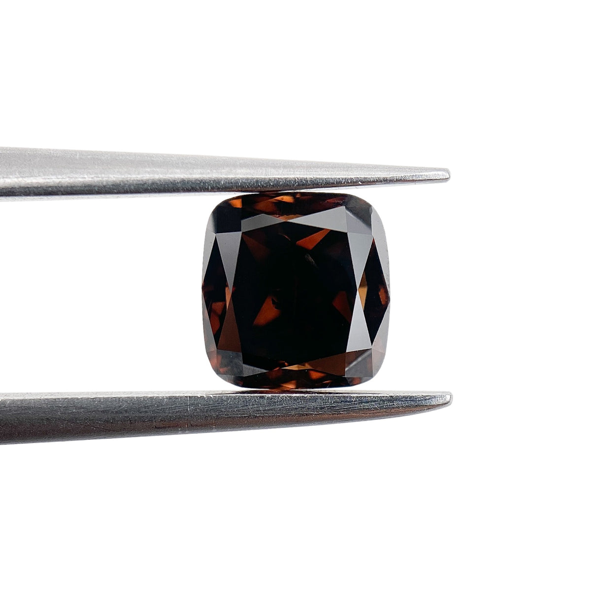 1.26ct | Cognac VS2 Cushion Shape Brilliant Cut Diamond - Modern Rustic Diamond