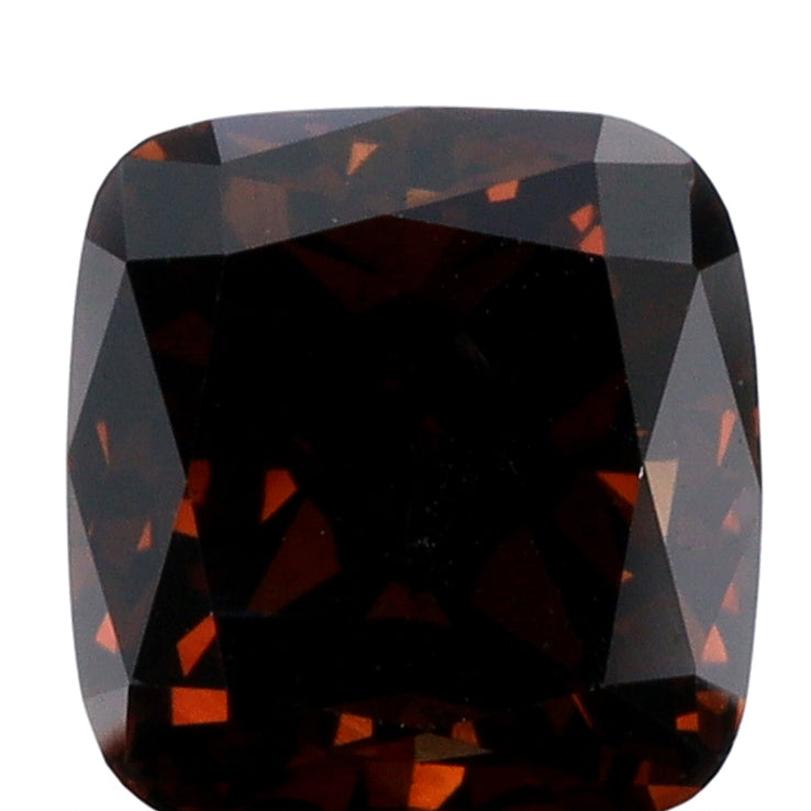 1.26ct | Cognac VS2 Cushion Shape Brilliant Cut Diamond - Modern Rustic Diamond