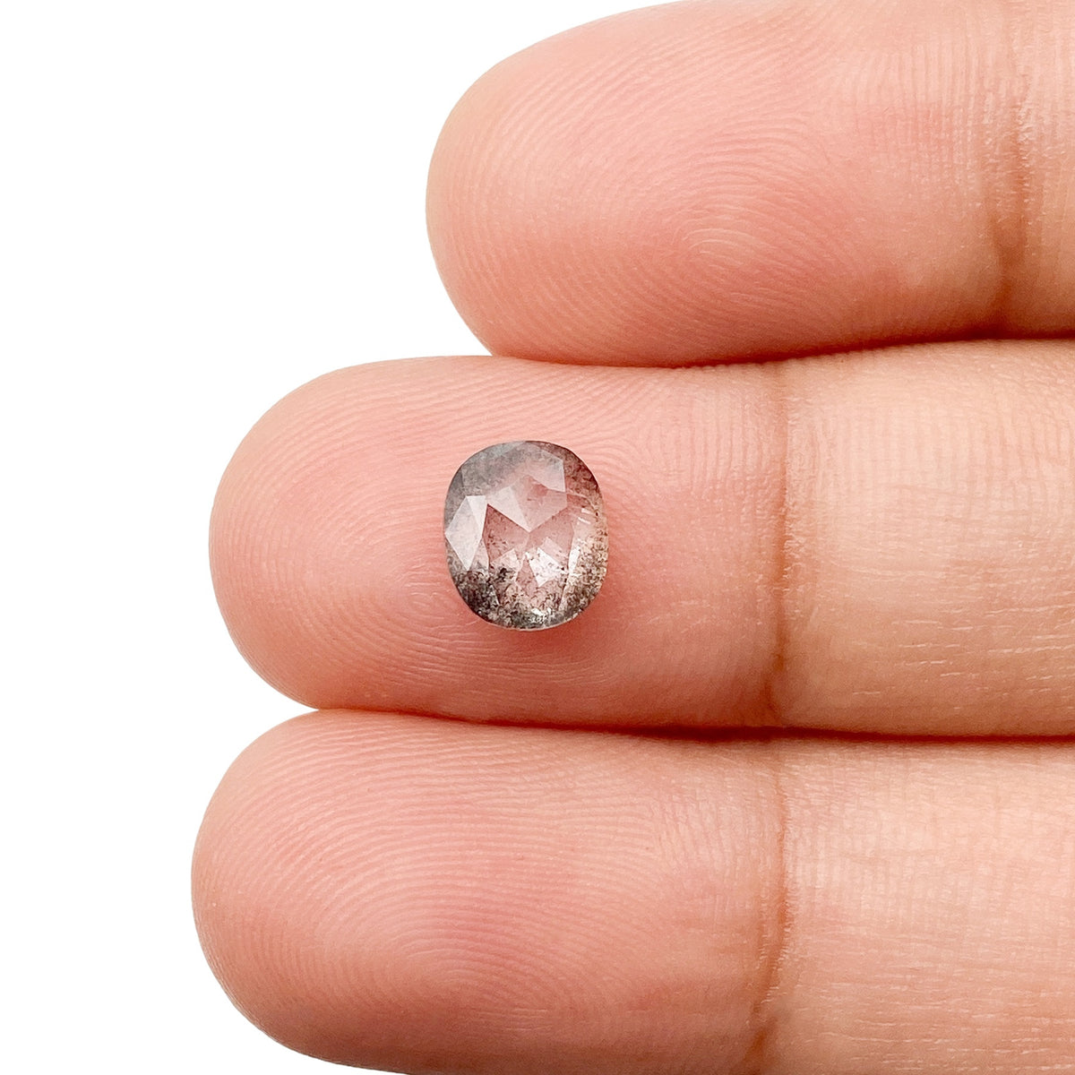 1.26ct | Rustic Cushion Shape Rose Cut Diamond - Modern Rustic Diamond