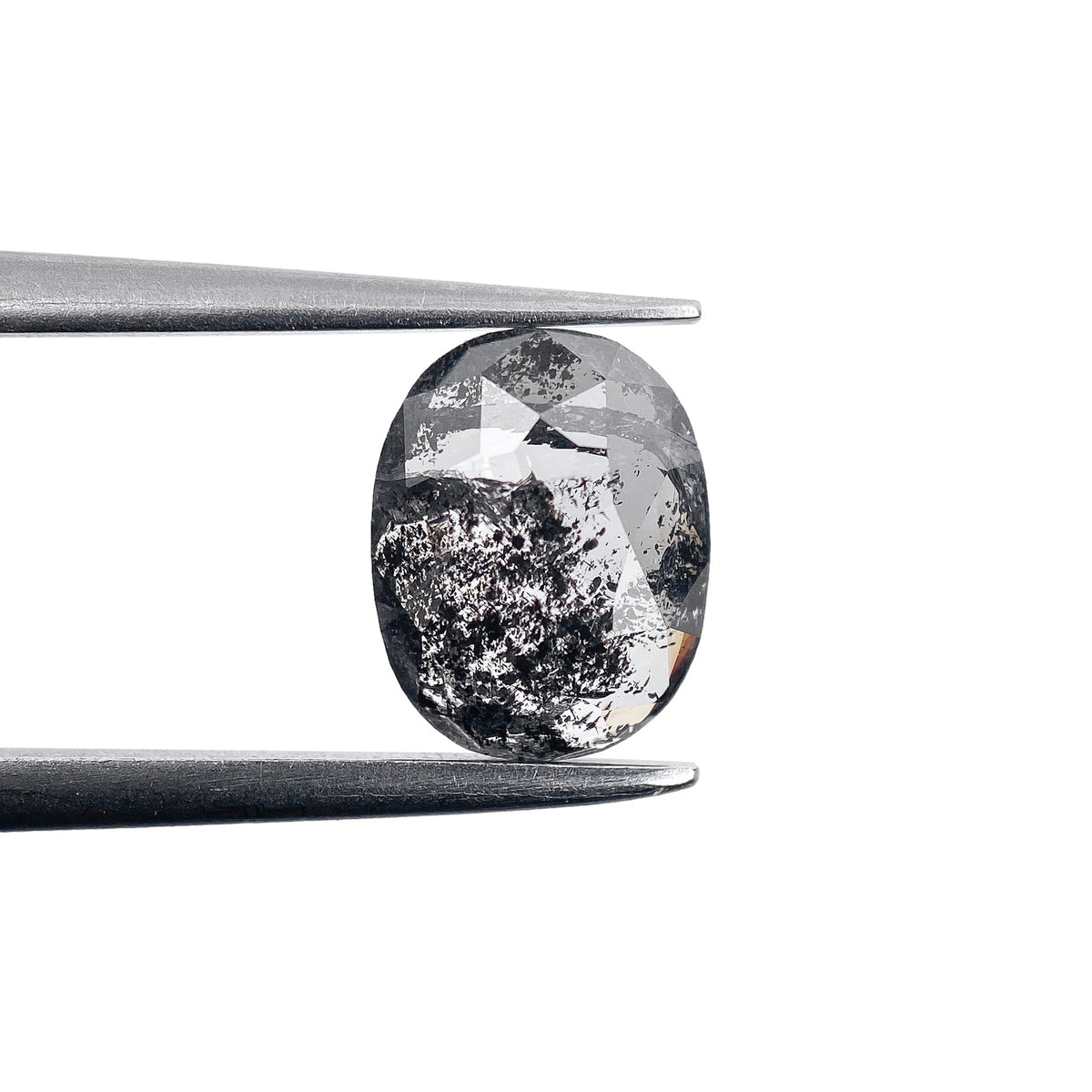 1.26ct | Rustic Oval Shape Rose Cut Diamond - Modern Rustic Diamond
