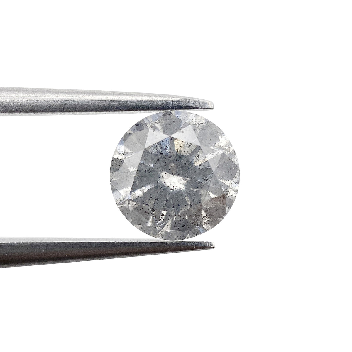 1.26ct | Rustic  Round Shape Brilliant Cut Diamond - Modern Rustic Diamond
