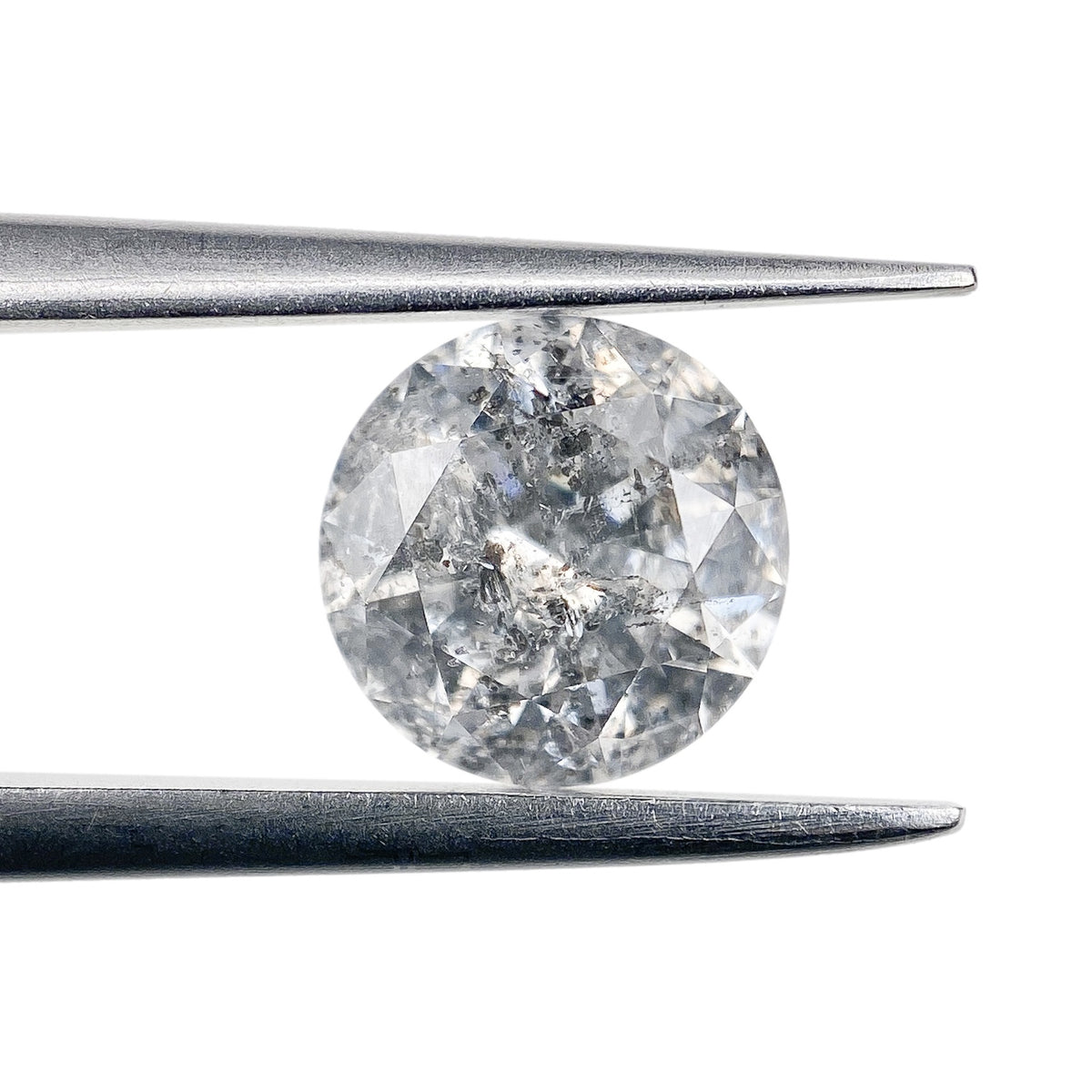 1.26ct | Rustic Round Shape Brilliant Cut Diamond - Modern Rustic Diamond