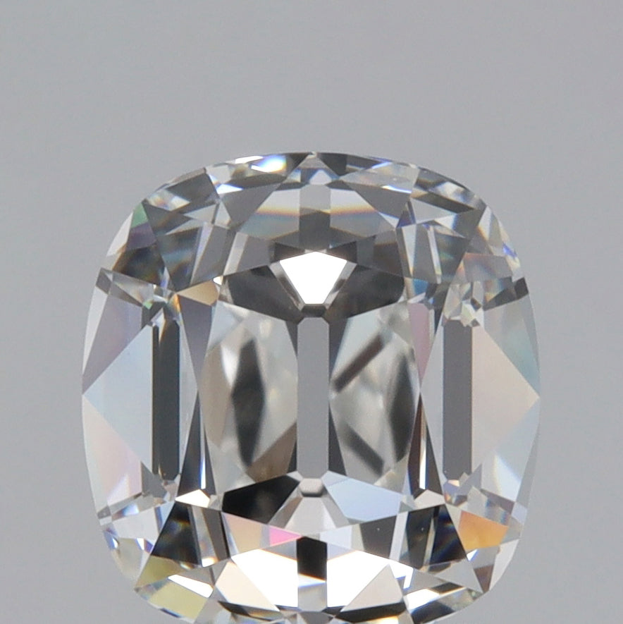 2.07ct | E/VS1 Cushion Shape Old Mine Cut Diamond (GIA) - Modern Rustic Diamond