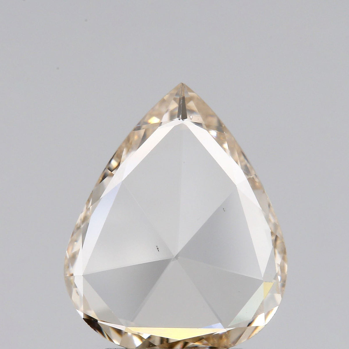 1.27ct | N/VS2 Pear Shape Rose Cut Diamond (GIA) - Modern Rustic Diamond