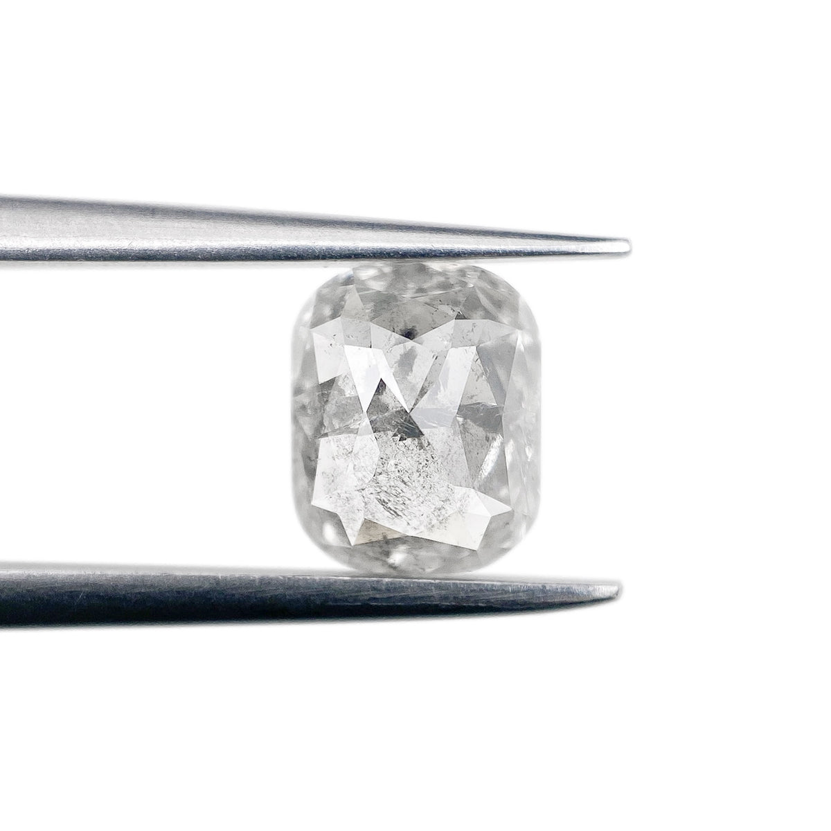 1.27ct | Rustic Cushion Shape Rose Cut Diamond - Modern Rustic Diamond