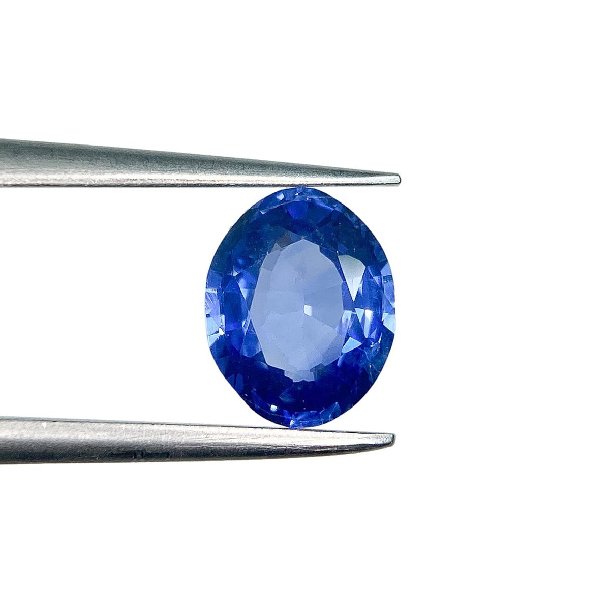1.28ct | Brilliant Cut Oval Shape Blue Sapphire-Modern Rustic Diamond