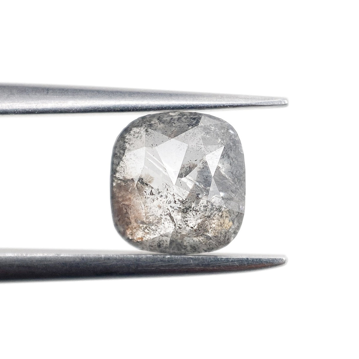 1.28ct | Rustic Cushion Shape Rose Cut Diamond - Modern Rustic Diamond