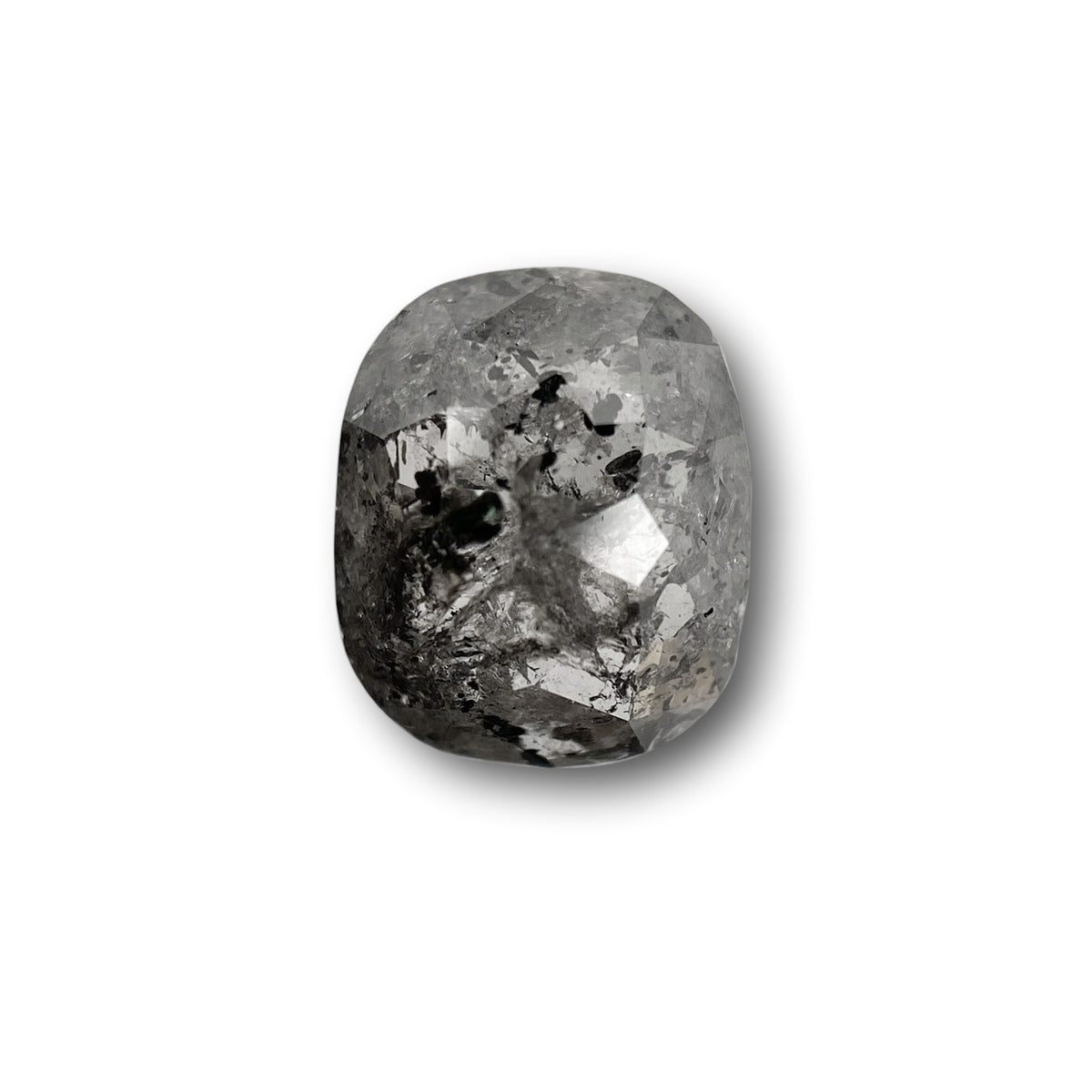 1.28ct | Rustic  Cushion Shape Rose Cut Diamond - Modern Rustic Diamond
