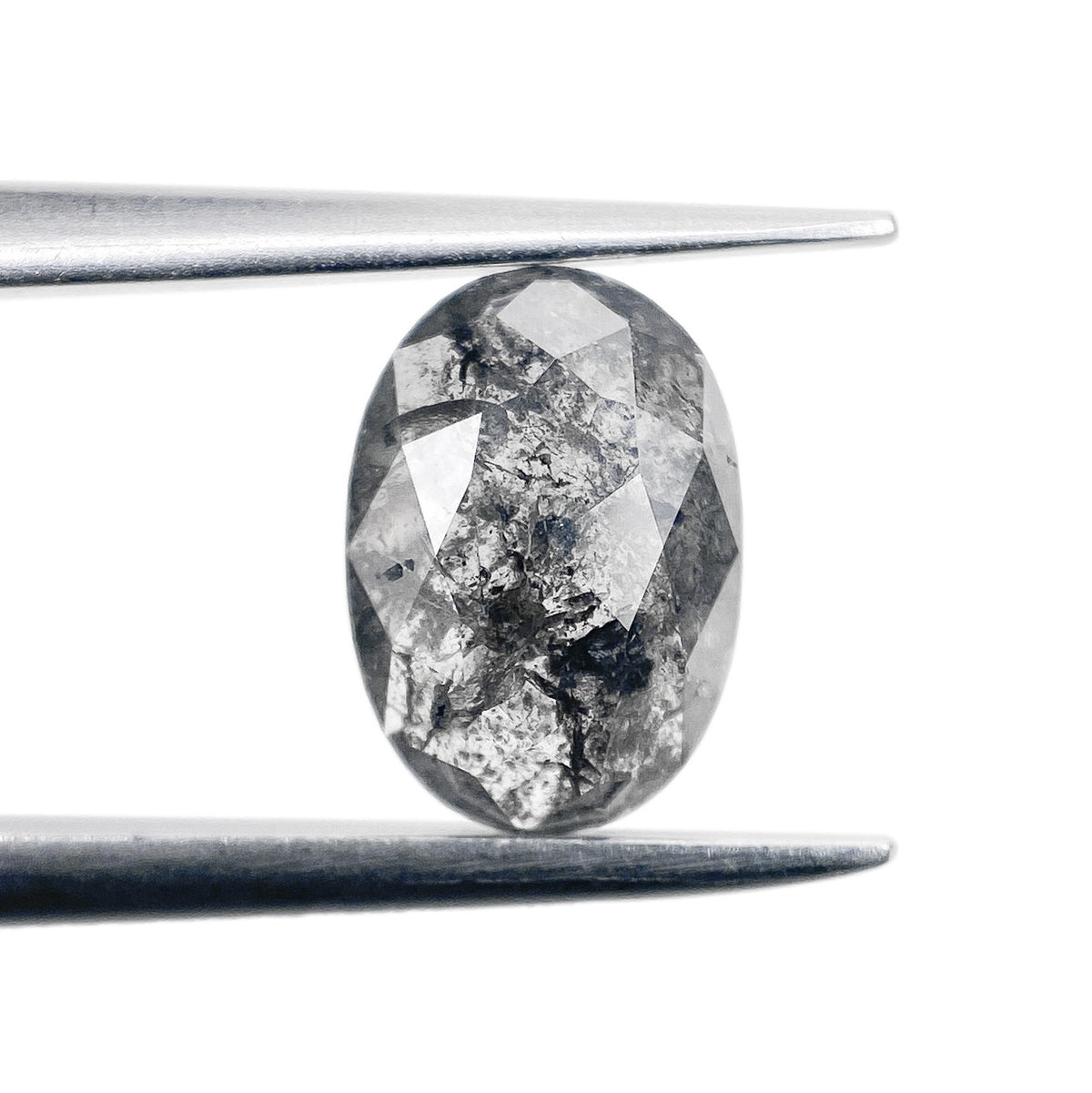 1.28ct | Rustic Oval Shape Rose Cut Diamond - Modern Rustic Diamond