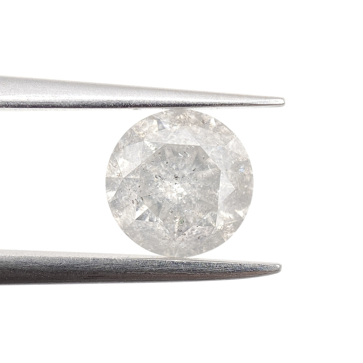 1.28ct | Rustic Round Shape Brilliant Cut Diamond - Modern Rustic Diamond