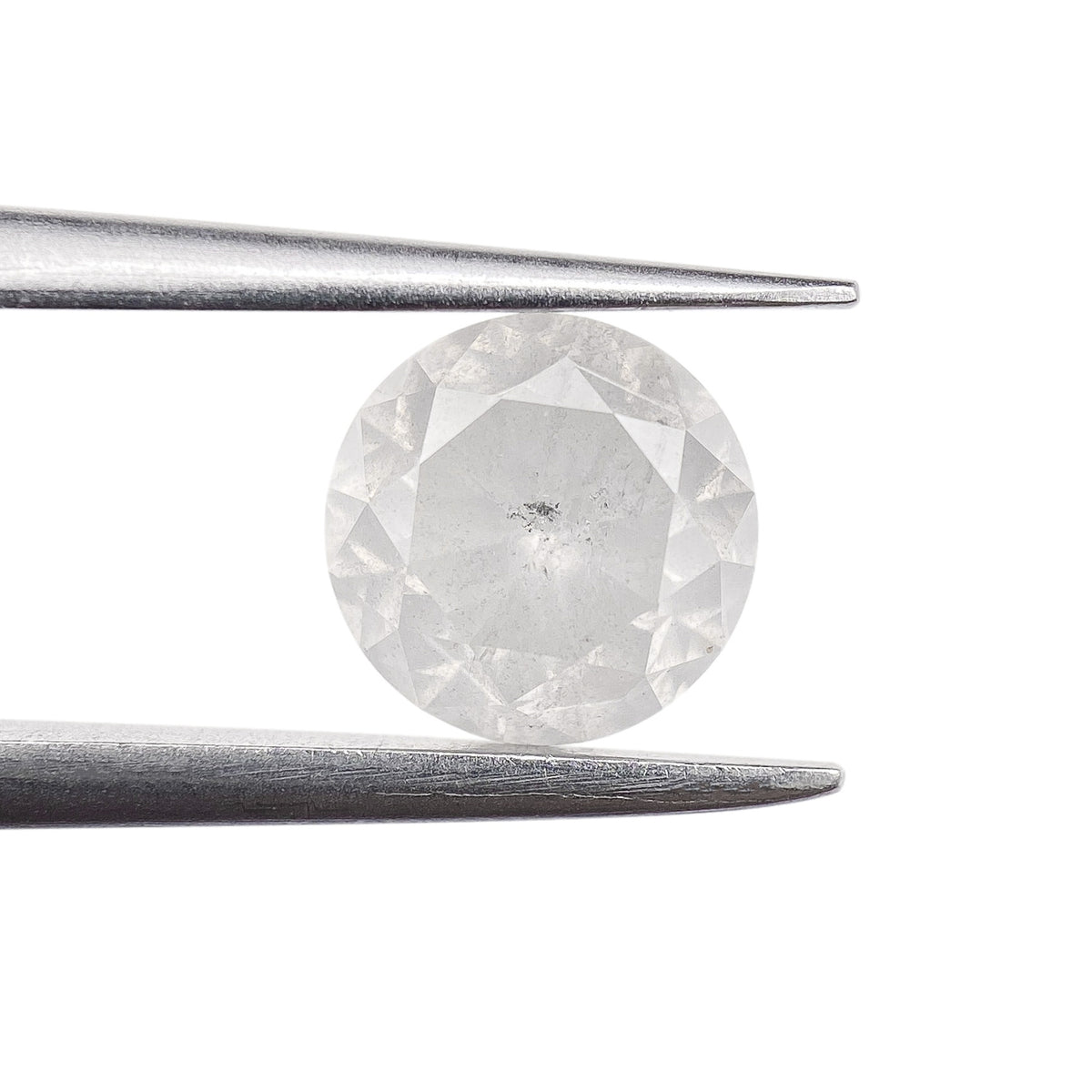 1.28ct | Rustic Round Shape Brilliant Cut Diamond - Modern Rustic Diamond