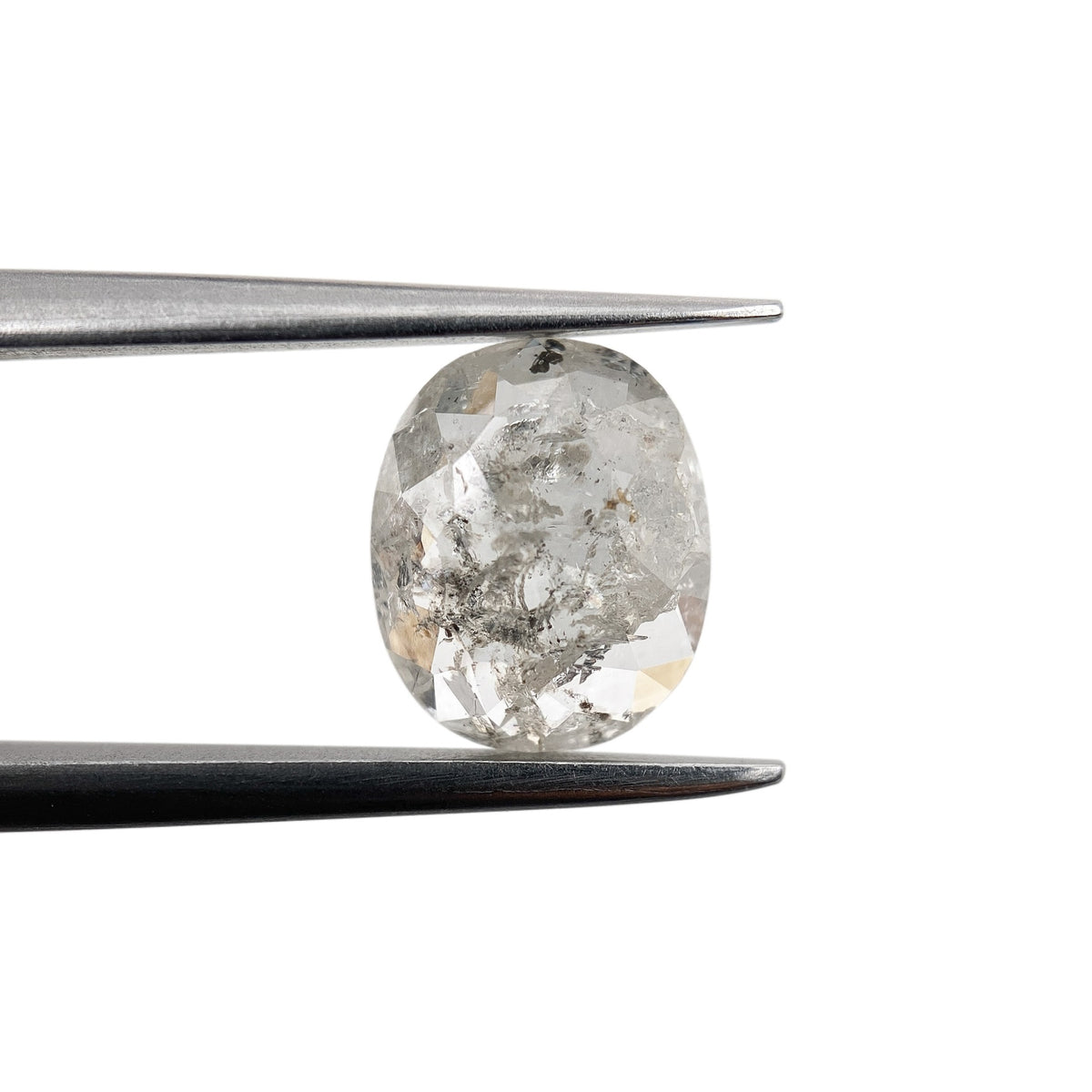 1.29ct | Rustic Oval Shape Rose Cut Diamond - Modern Rustic Diamond