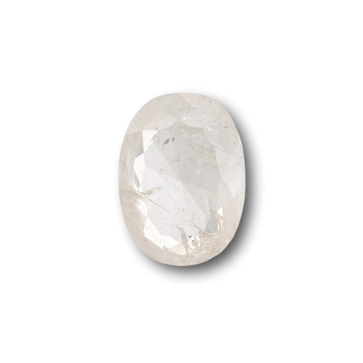 1.29ct | Salt & Pepper Oval Shape Rose Cut Diamond - Modern Rustic Diamond
