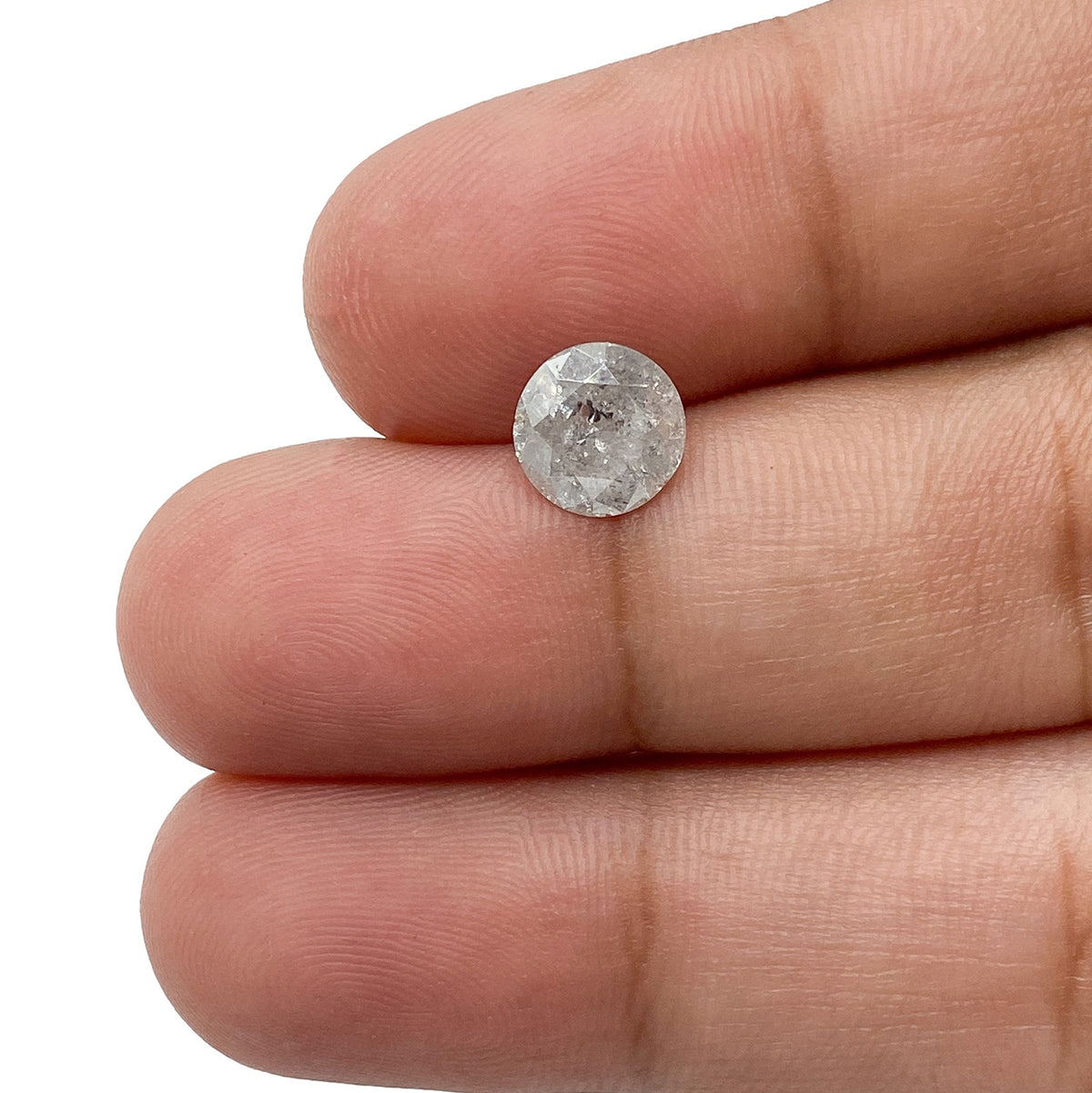 1.29ct | Rustic Round Shape Brilliant Cut Diamond - Modern Rustic Diamond